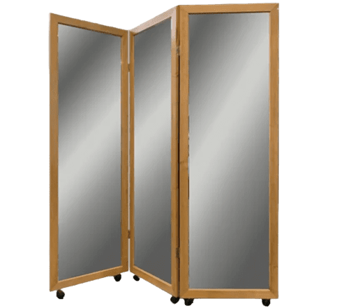 3-sided moving mirror