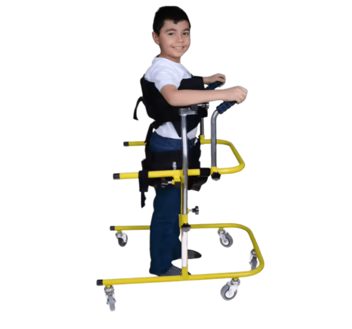 walker with hand support